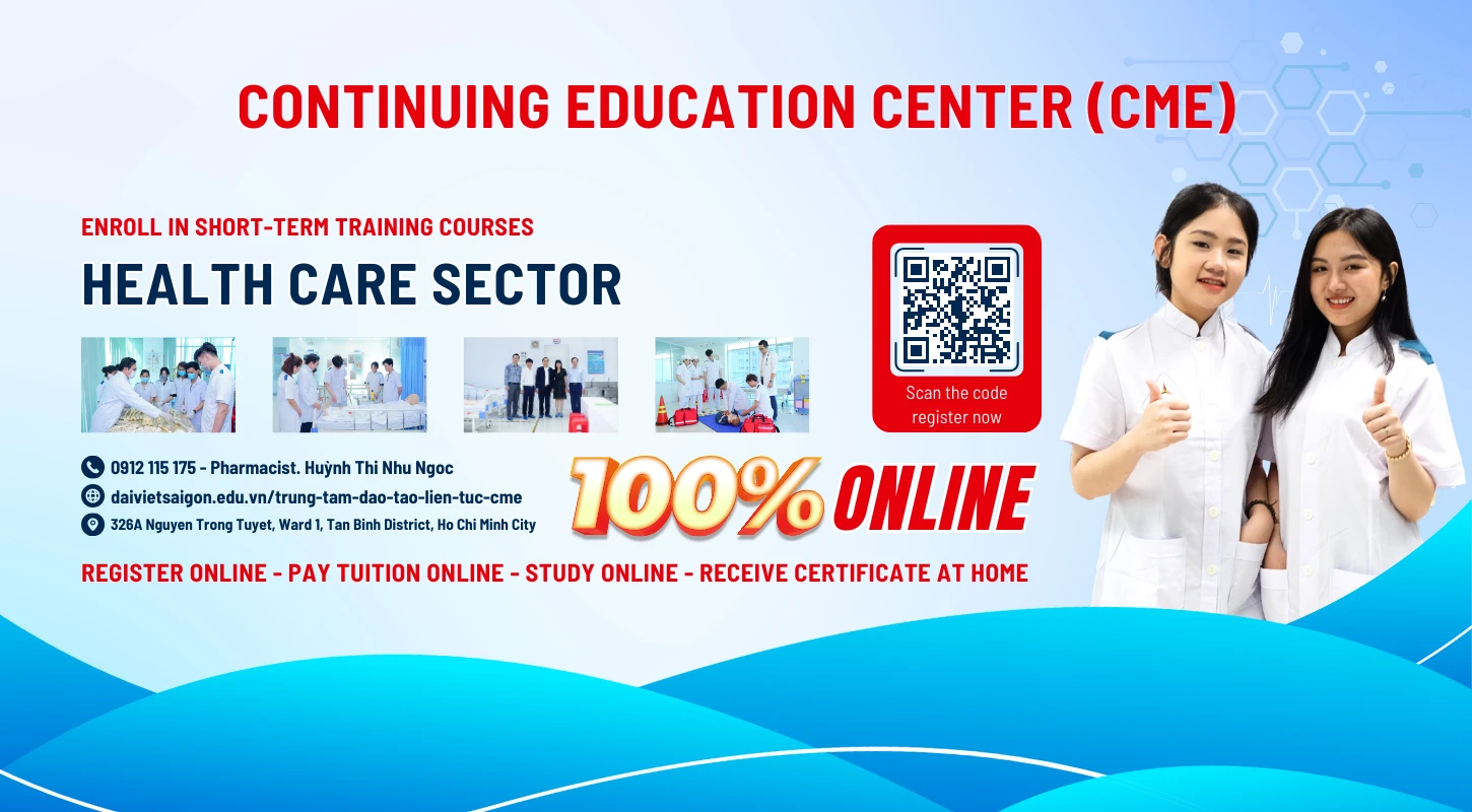 Announcement: Continuous Medical Education (CME) Course at Đại Việt Sài Gòn College | Dai Viet Saigon College